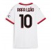 AC Milan Rafael Leao #10 Borte Drakt Dame 2024-25 Kortermet